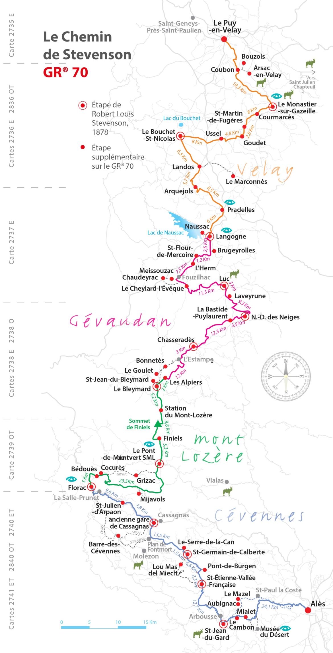 Découvrez le chemin de Stevenson - GR®70 - Le chemin de Stevenson